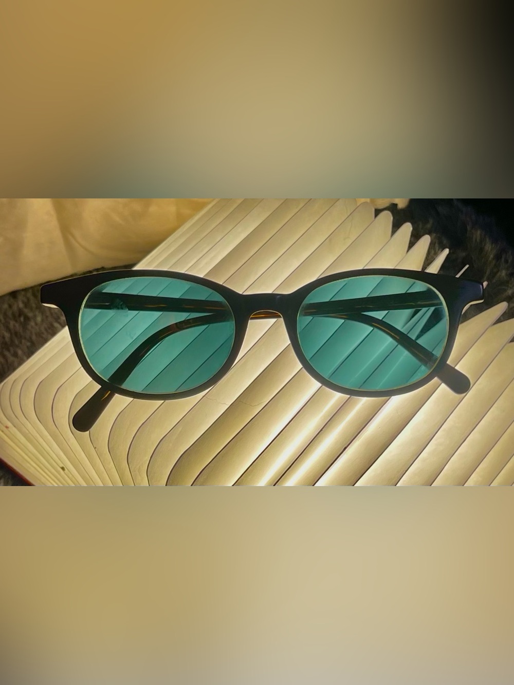Zenni tortoise +2.5 emerald green progressive lens sunglass readers